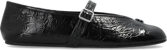 Coach Sculpted Crinkle Ballerinas