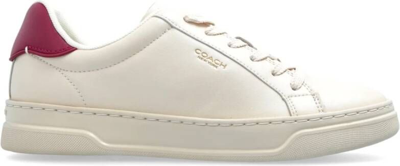 Coach Hoge Sneakers Beige Dames