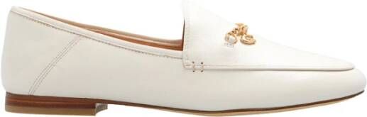 Coach Loafers & ballerina schoenen Hanna Leather Loafer in crème