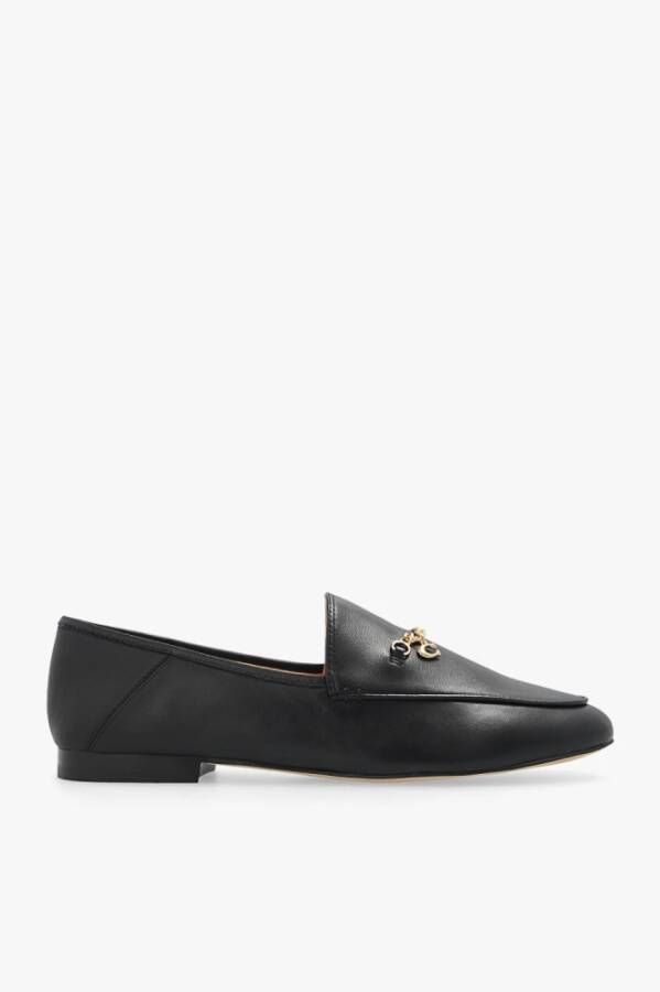 Coach Loafers & ballerina schoenen Hanna Leather Loafer in zwart