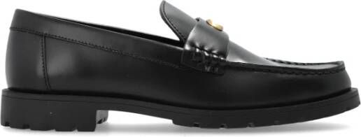 Coach Loafers Jocelyn Leather Loafer in zwart