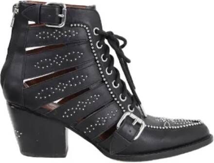 Coach Pre-owned Leather boots Black Dames