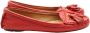 Coach Pre-owned Leather flats Red Dames - Thumbnail 1