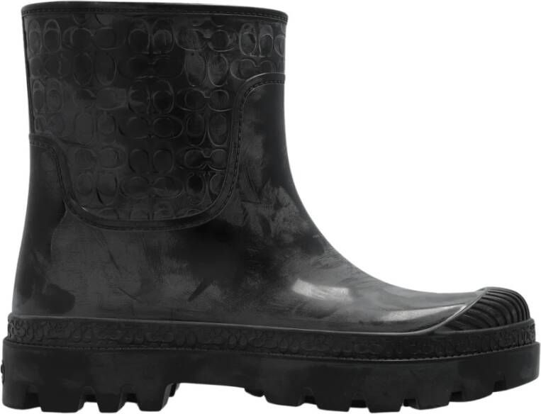 Coach Boots & laarzen Millie Rubber Rain Bootie in groen