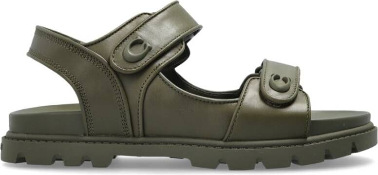 Coach Sandalen met logo