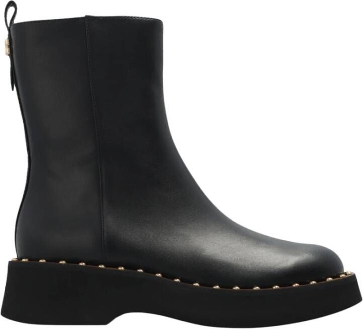 Coach Boots & laarzen Vanesa Leather Bootie in zwart