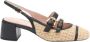 Coccinelle Gesp Sluiting Leren Hak Sandalen - Thumbnail 3