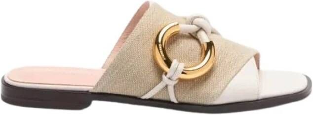 Coccinelle Slippers & Mules Carmy Canvas Bi in beige - Foto 2