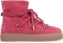 Coccinelle Enkellaarzen met shearling en suède bovenwerk Pink Dames - Thumbnail 6