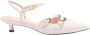 Coccinelle Sandalen met hak Fernanda in wit - Thumbnail 1