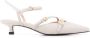 Coccinelle Witte sandalen met hak en enkelband - Thumbnail 1