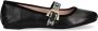Coccinelle Zwarte Beatriz Ballerina's met Monogramlint Black Dames - Thumbnail 3