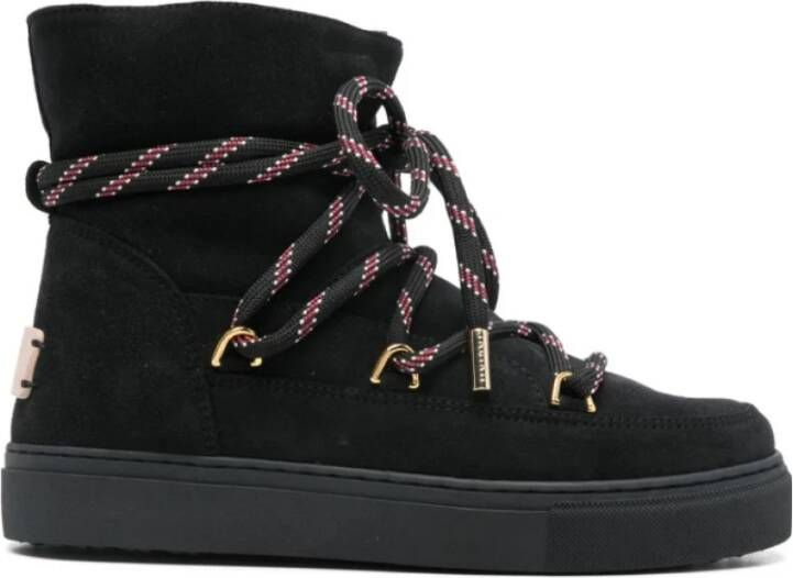 Coccinelle Zwarte Suède Veterschoenen Black Dames