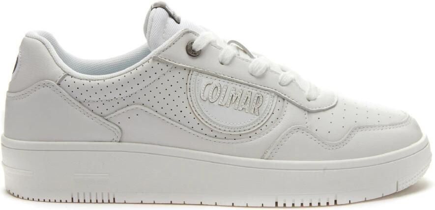 Colmar Witte Leren Sneakers Austin Premium 039 White Heren