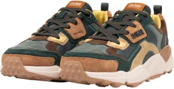 Colmar Groene multicolor leren sneakers Garner Blend - Foto 2