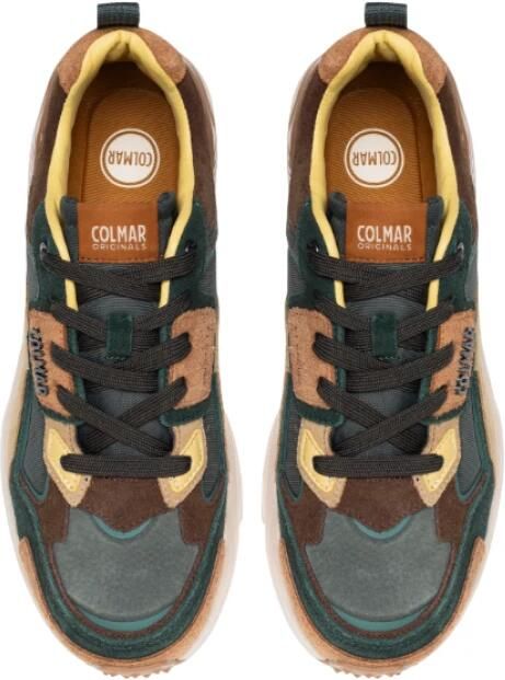 Colmar Groene multicolor leren sneakers Garner Blend - Foto 3