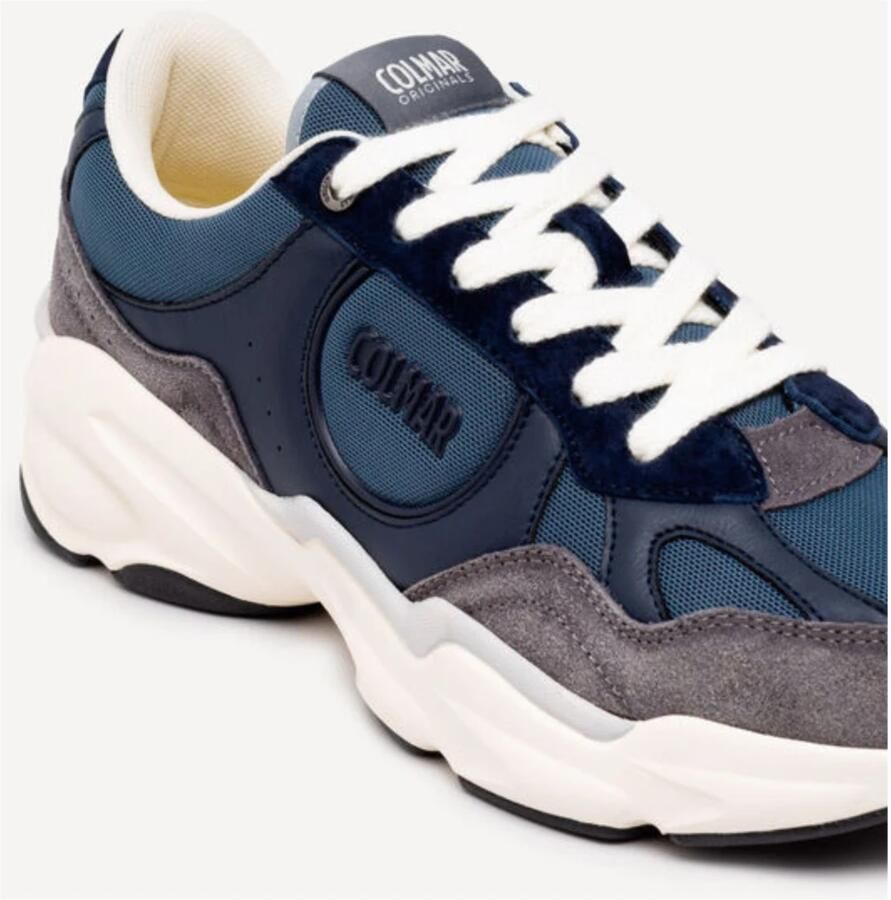 Colmar Legacy Sneakers met Suède en Leren Inzetstukken