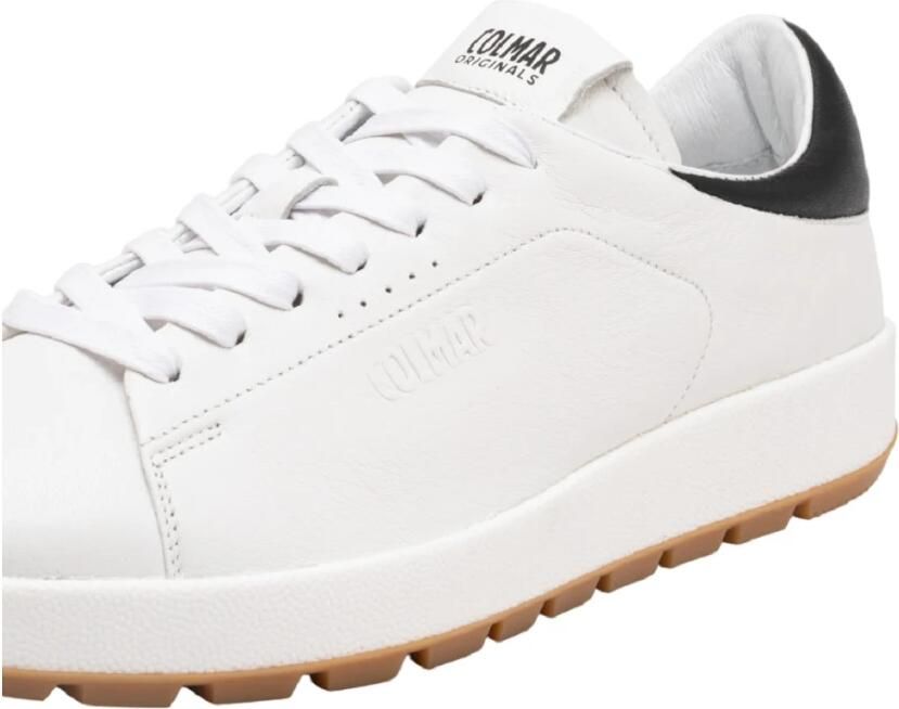 Colmar Premium Witte Leren Sneakers