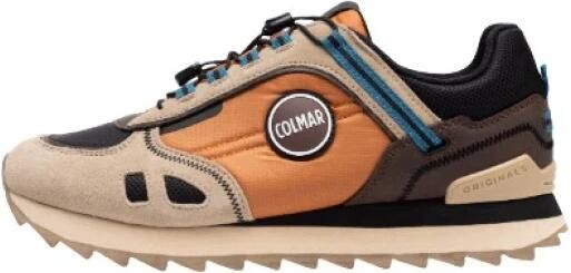Colmar Sneakers laag 'Travis Sport Trek' blauw karamel chocoladebruin cappuccino