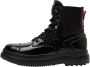 Colmar Zwarte Veterschoenen voor Dames met Logo Details Black Dames - Thumbnail 2