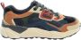 Colmar Denim Sneakers met Textuur Nylon Bovenwerk - Thumbnail 1