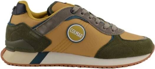 Colmar Gele Sneaker met Iconisch Logo Yellow Heren