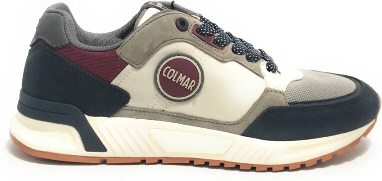 Colmar Heren Sneaker Dalton Iconic 039 Marineblauw Grijs Wit White Heren