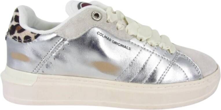 Colmar Witte Veterschoenen voor Dames Gray Dames