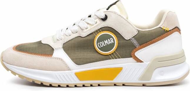 Colmar Sportieve Nylon Sneaker met Suède Details Multicolor Heren