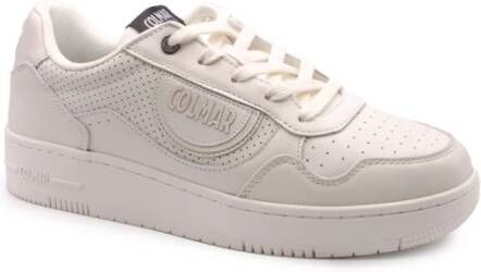 Colmar Witte Leren Sneakers Austin Premium 039 White Heren