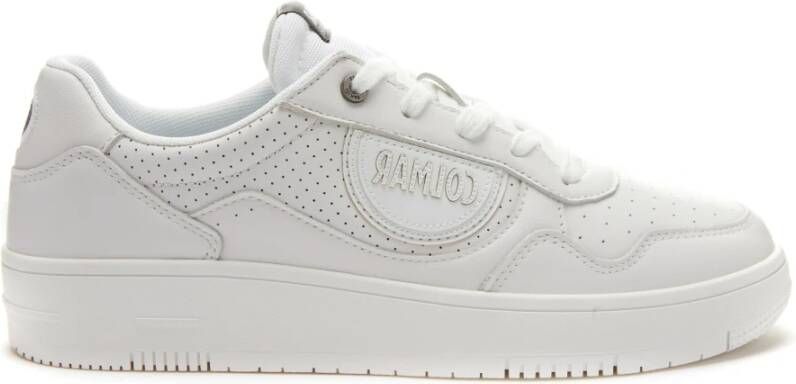 Colmar Witte Leren Sneakers Austin Premium 039 White Heren