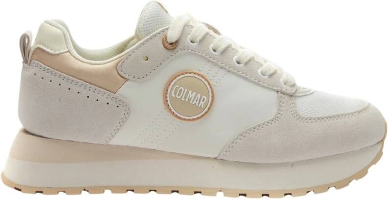 Colmar Witte Sneakers Hardloopschoenen Urban Stijl Multicolor Dames
