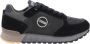 Colmar Zwarte Sneakers Travis Boost Vintage Effect Black Heren - Thumbnail 1