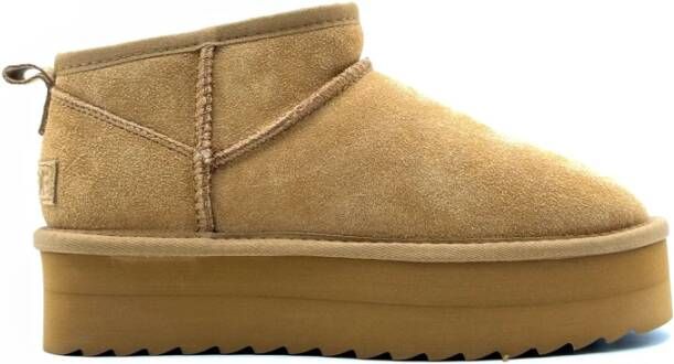 Colors of California Beige Laarzen voor Trendy Outfits Beige Dames - Foto 4