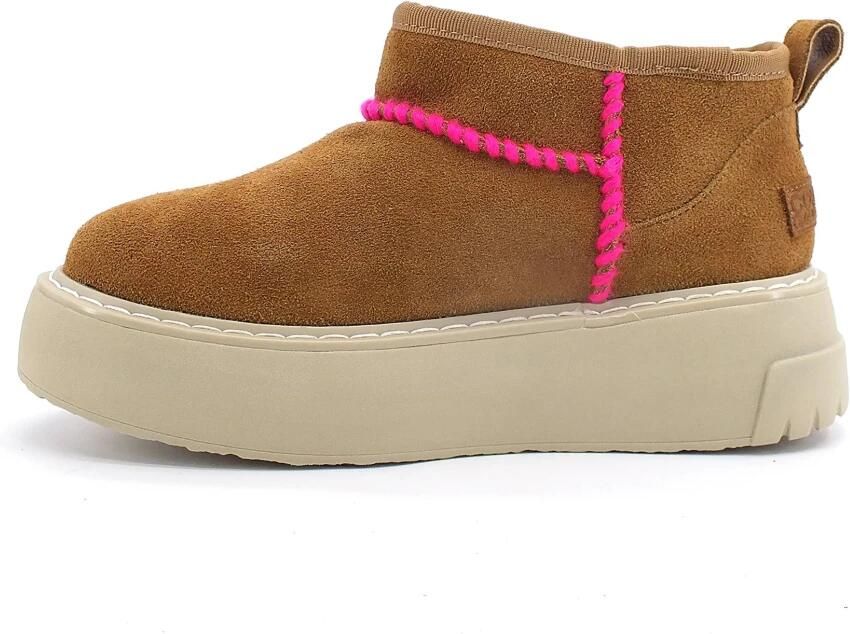 Colors of California Wol Threads Sneakerzool Beige Dames - Foto 2