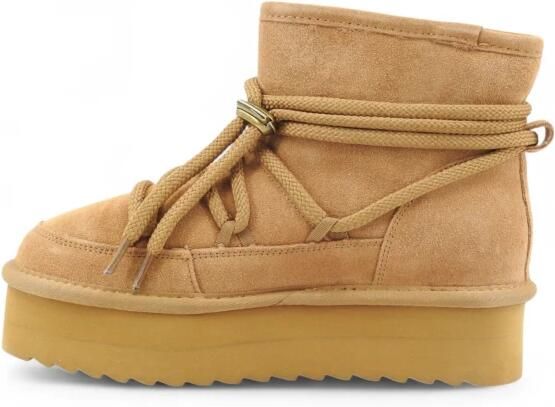 Colors of California Korte Schapenvacht Laarzen In Suède Streetwear Vrouwen - Foto 15