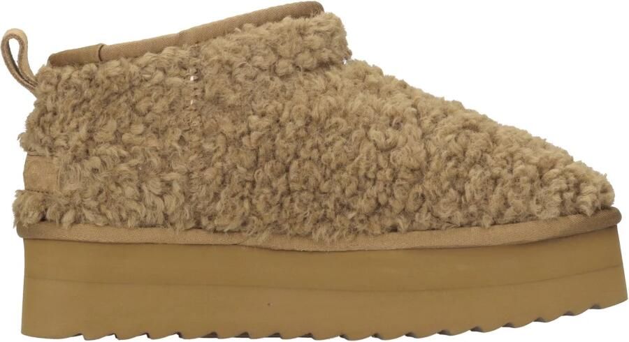 Colors of California Boots Teddy Enkel Laarzen Cognac