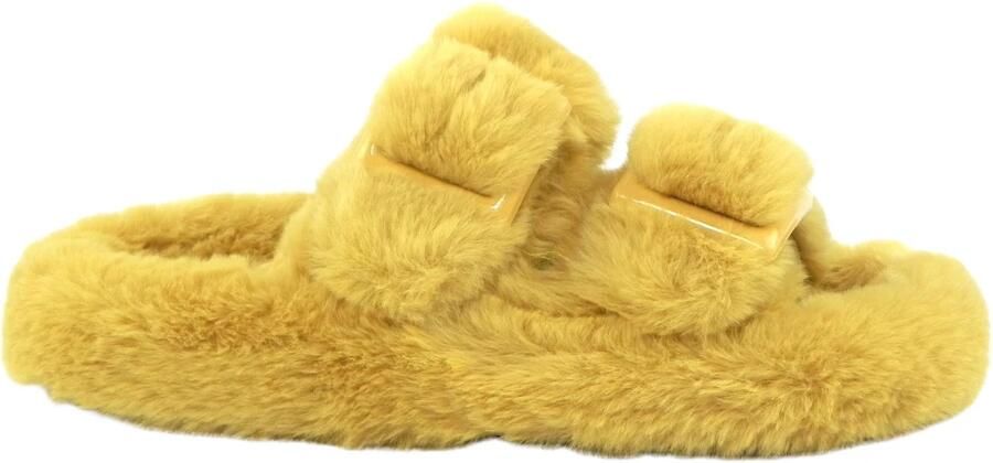 Colors of California Fur Slipper