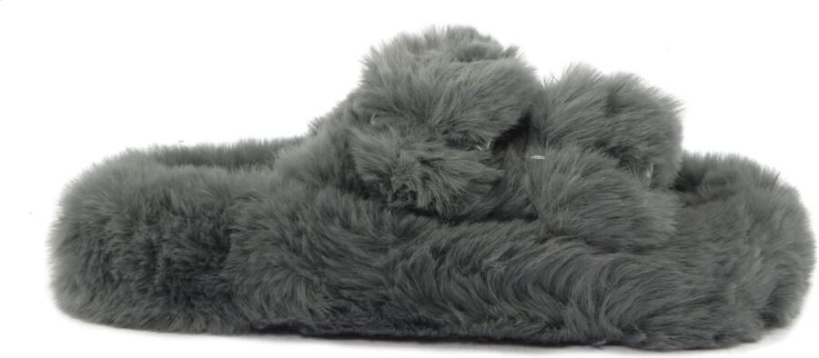 Colors of California Fur Slipper