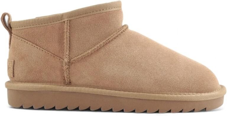 Colors of California Bruin Leren Platte Schoenen Yw0078 Model Brown Dames - Foto 5