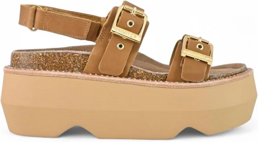 Colors of California Maxi Platform Sandaal