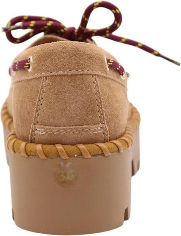 Colors of California Korte Schapenvacht Laarzen In Suède Streetwear Vrouwen - Foto 10