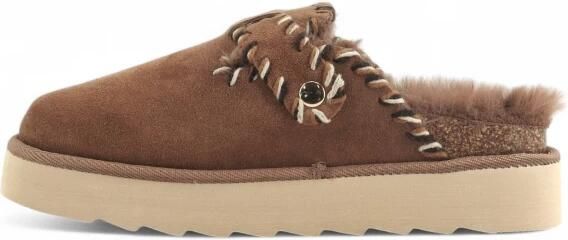 Colors of California Platform Sabot Wollen Stiksels - Foto 2