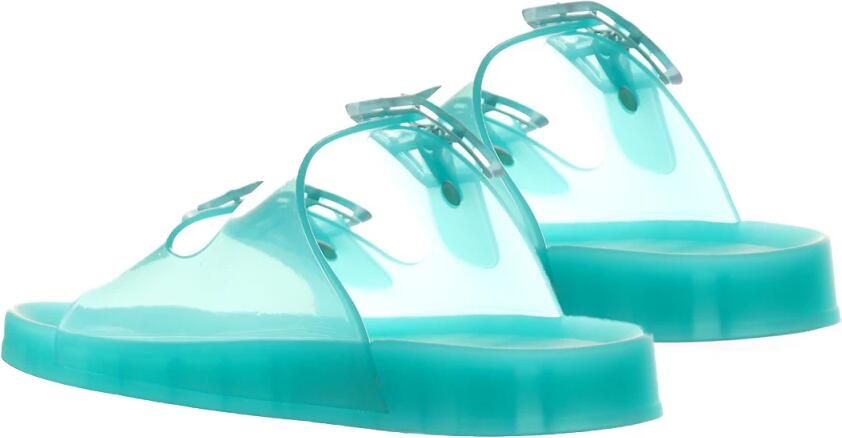 Colors of California Rubberen sandalen voor dames met verstelbare bandjes