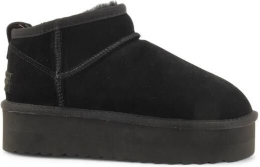 Colors of California Platform Schapenvacht Suède Laarzen Streetwear Vrouwen - Foto 3