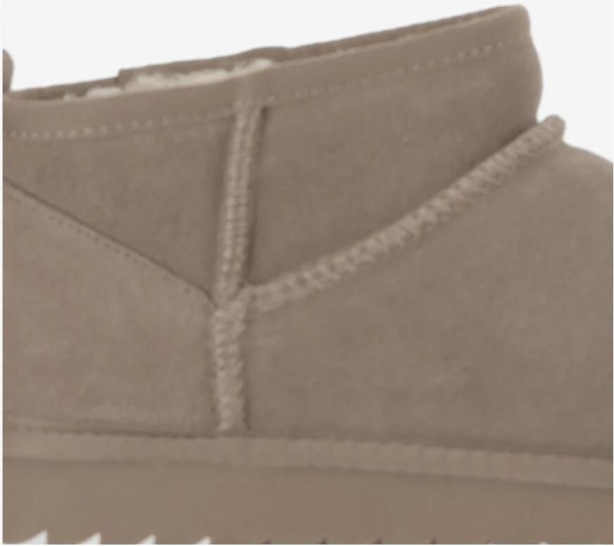 Colors of California Suède Enkellaarzen met Reliëf Detail