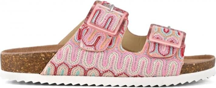 Colors of California Multicolor Sandaal Pink Dames