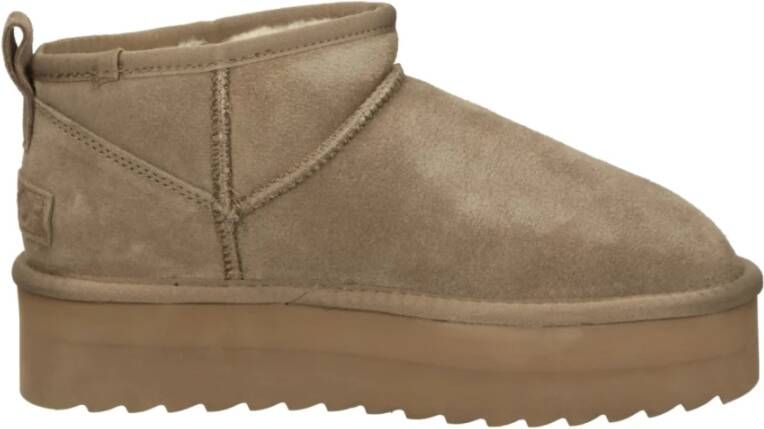 Colors of California Enkellaarzen Platfrom winter boot in suede