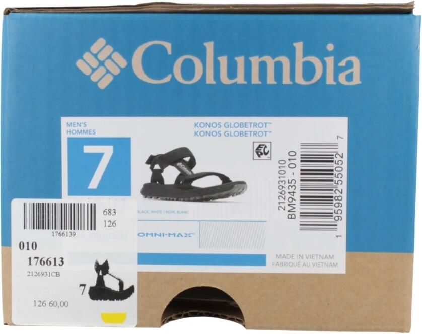 Columbia KONOS GLOBETROTâ„¢ Heren Sandalen Black - Foto 4