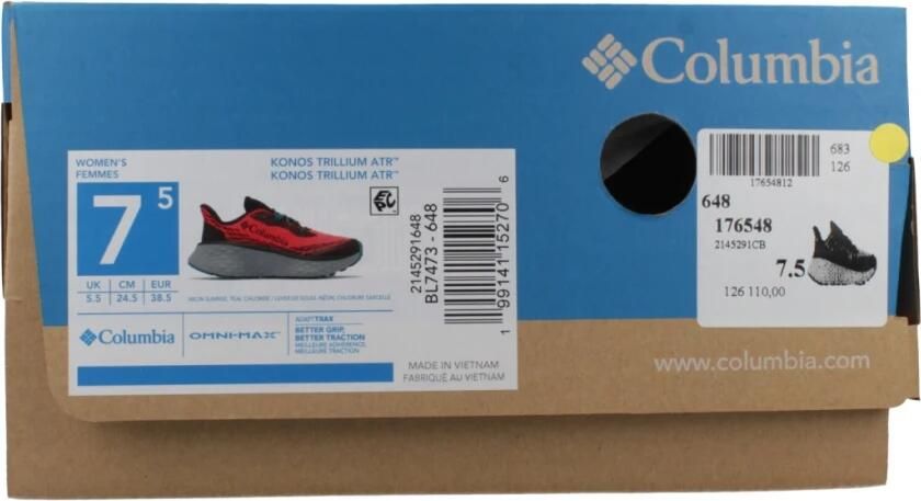 Columbia Women's Konos Trillium ATR Multisportschoenen rood - Foto 3